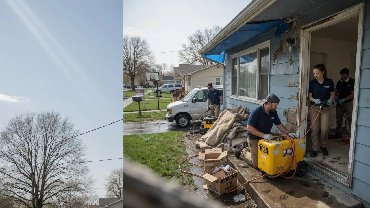 Basement Flood Cleanup in Sully, IA near me